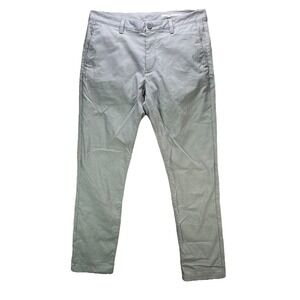 Tommy Pants Mens 33x32 fits 33x30 Gray Shepherd's Check Performance Nylon Golf